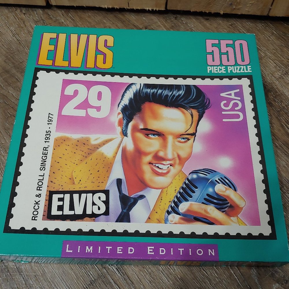 Hasbro Elvis 550 piece jigsaw puzzle  1992